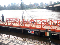 Etude, fabrication et pose de passerelle pour bateau